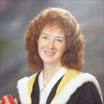 Anne Sutherland graduates