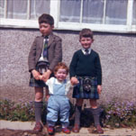 Anne Sutherland & brothers